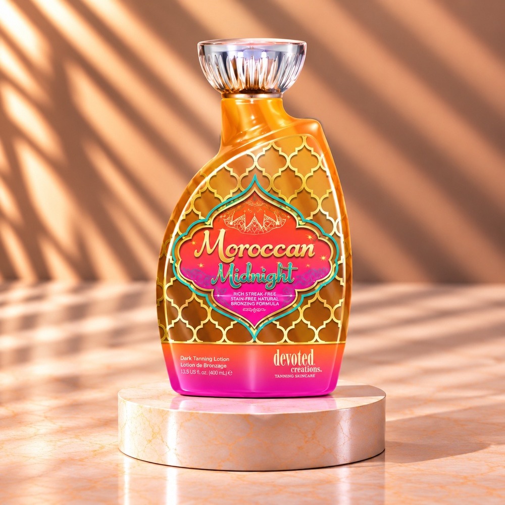 Devoted Creations Moroccan Midnight Natural Bronzer Tanning Lotion – 13.5 oz